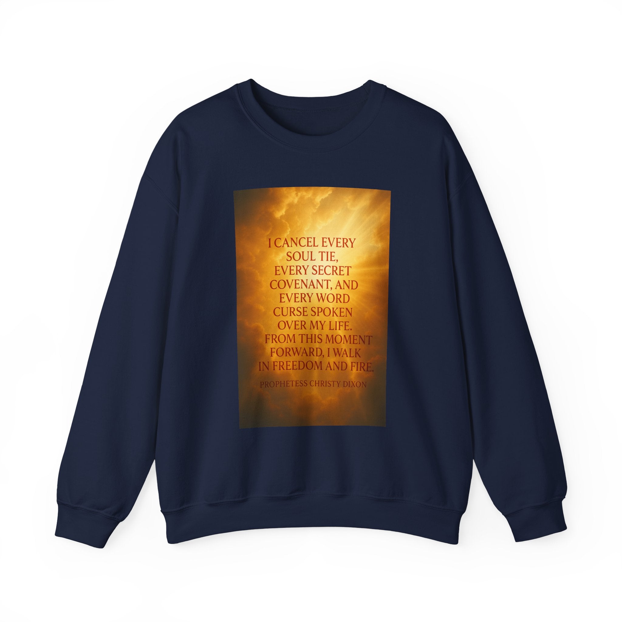 Inspirational Quote Crewneck Sweatshirt