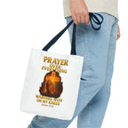 Prayer Motivational Tote Bag