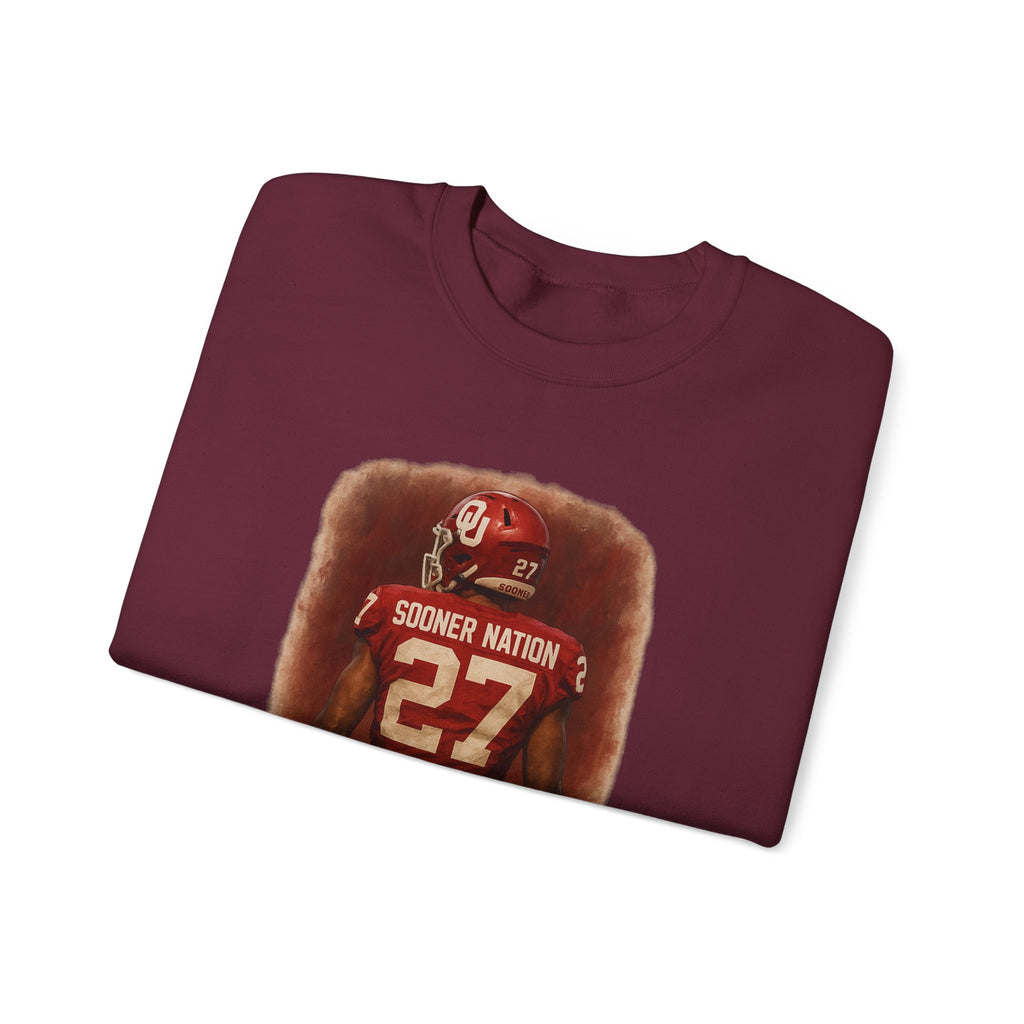 Sporty Outdoor Crewneck Sweatshirt