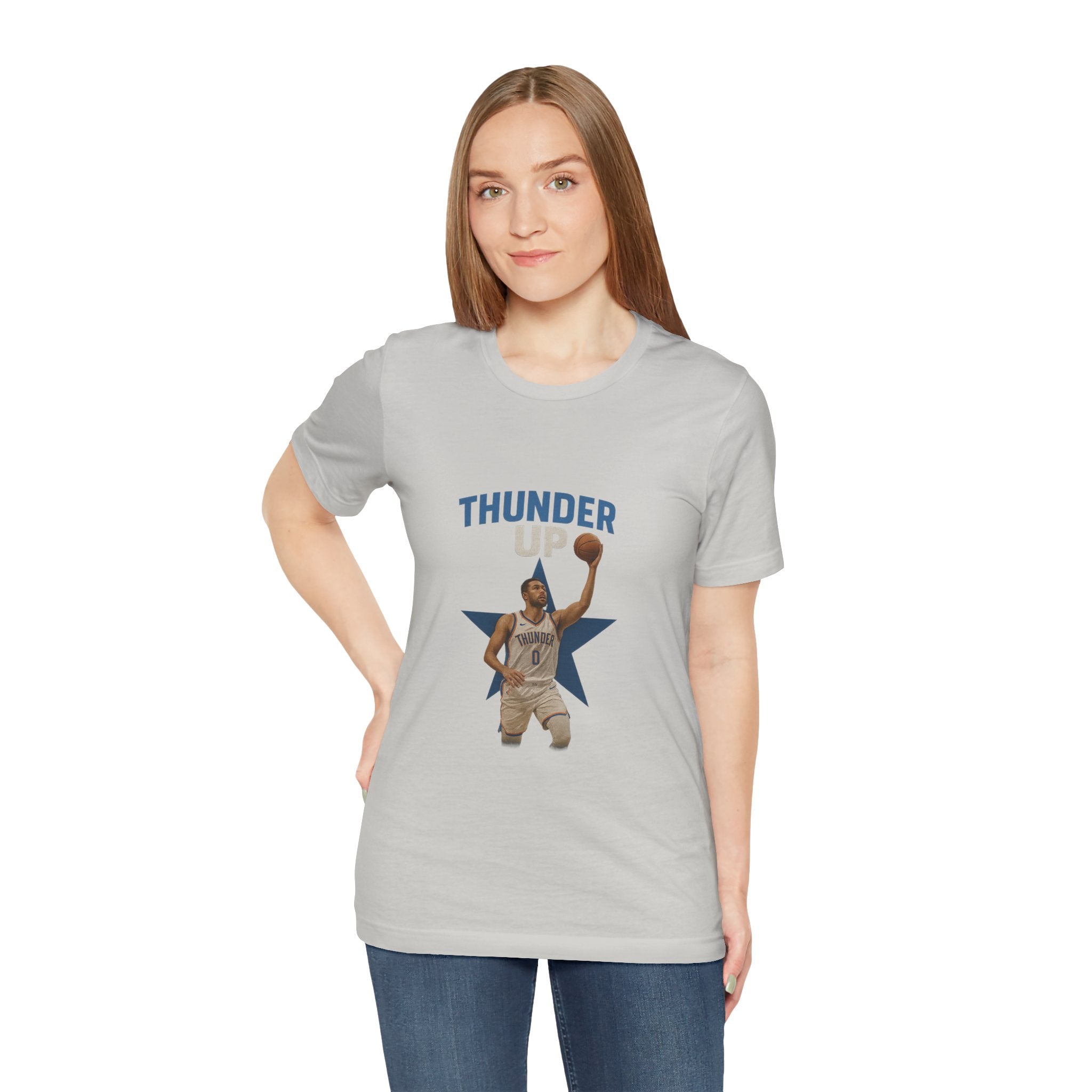 Thunder Up Basketball Tee