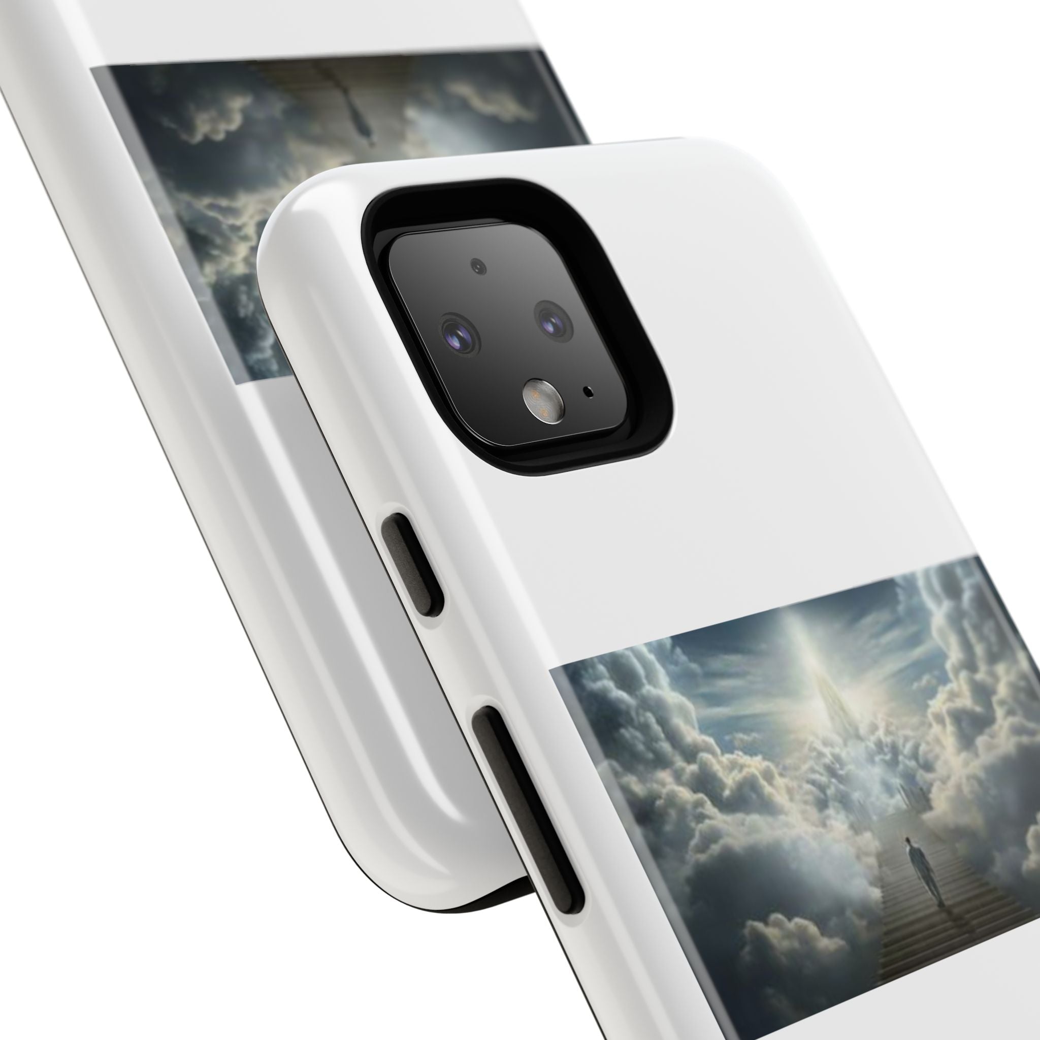 Stairway to Heaven – Spiritual Cloud Path Mobile Cover