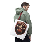 Oklahoma Pride Football Tote Bag
