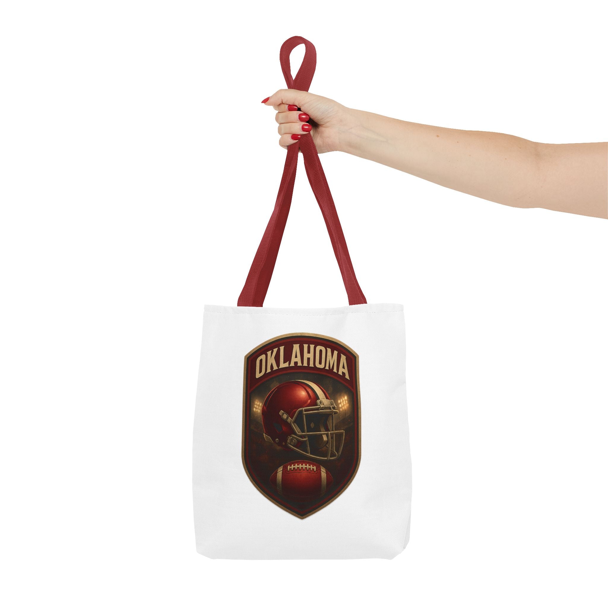 Football Themed Tote Bag, Sports Tote