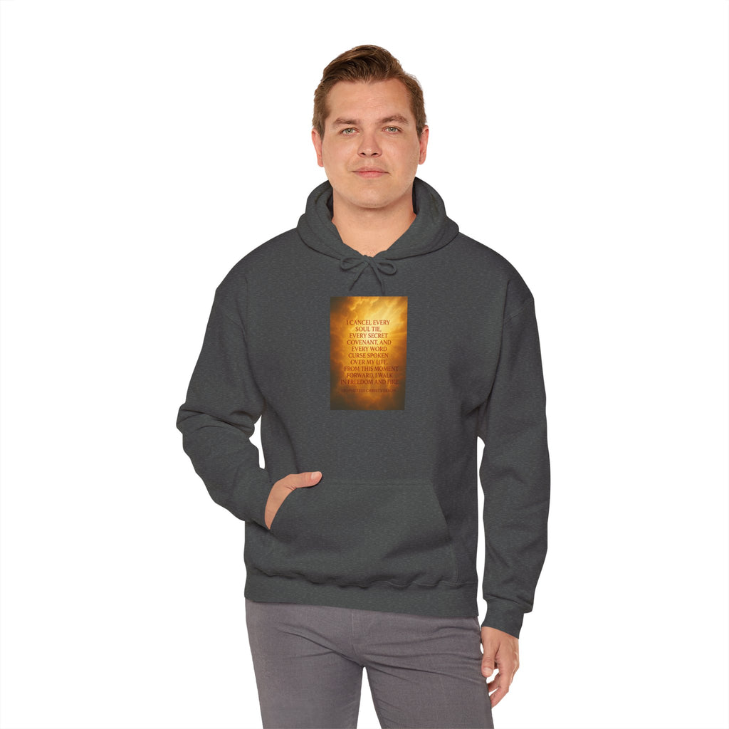 Inspirational Quote Hooded Sweatshirt