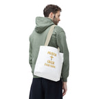 Faith-Inspired Tote Bag - "Prayer Over Everything"