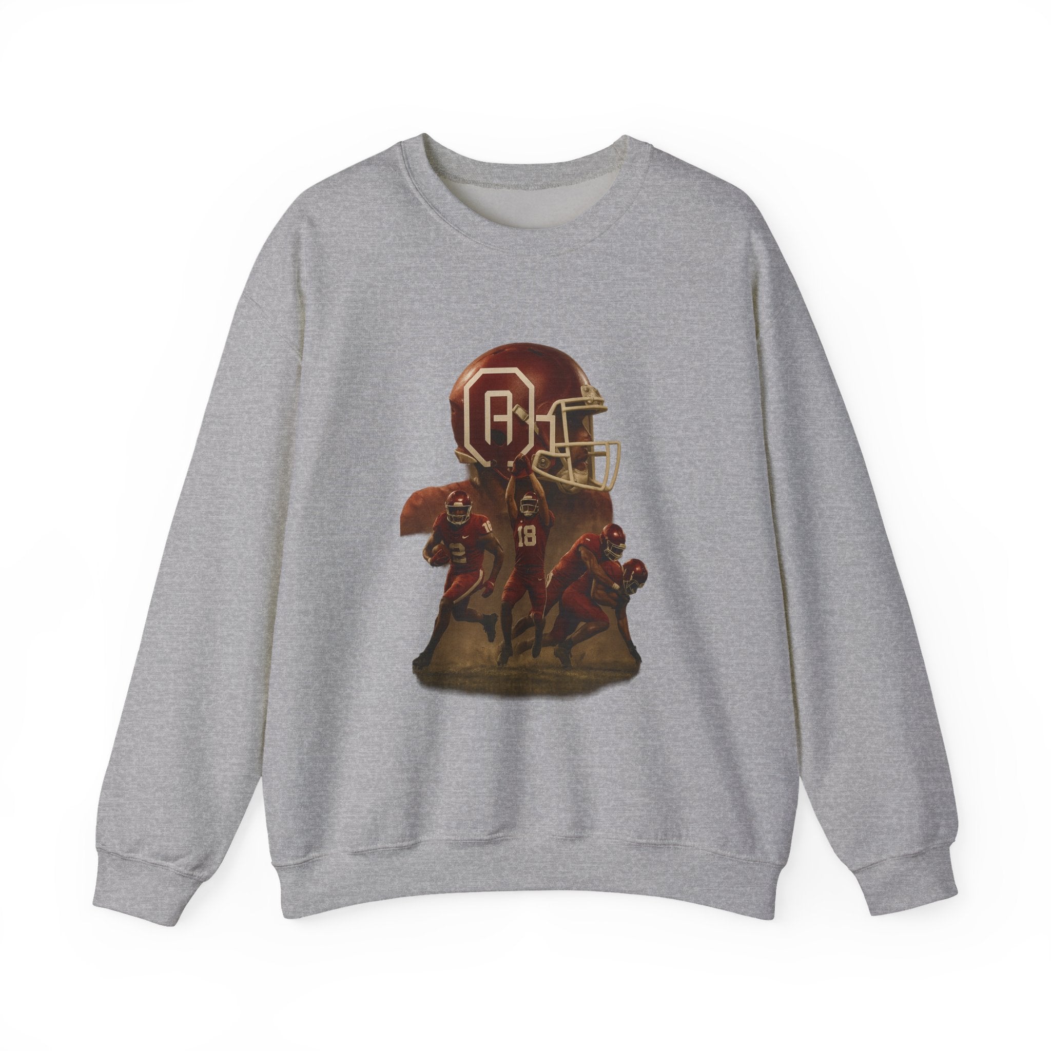 Vintage Football Crewneck Sweatshirt