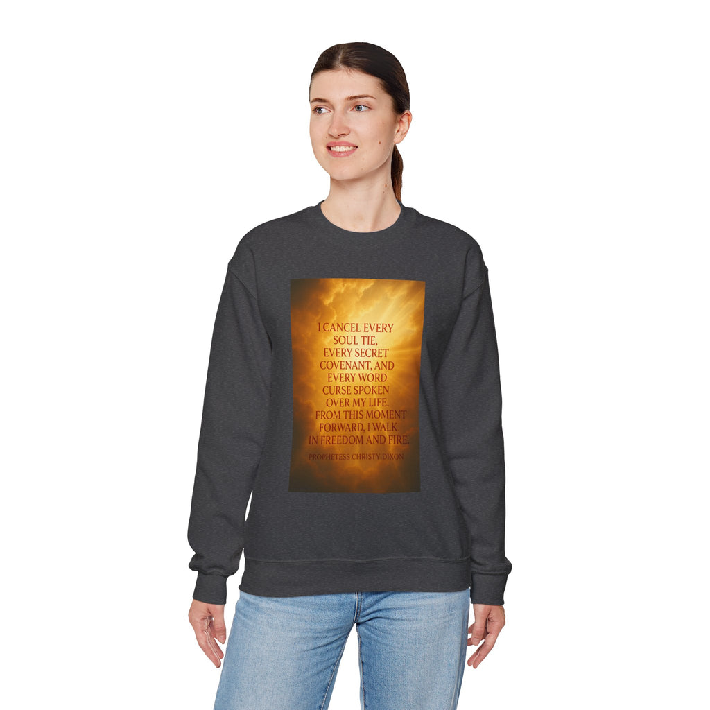 Inspirational Quote Crewneck Sweatshirt
