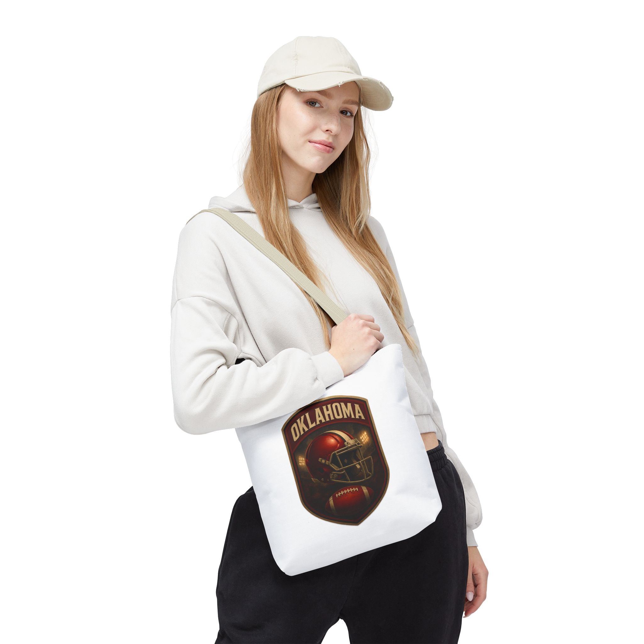 Football Themed Tote Bag, Sports Tote