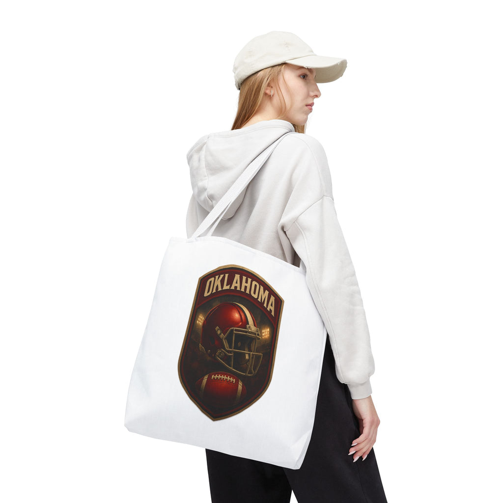 Football Themed Tote Bag, Sports Tote