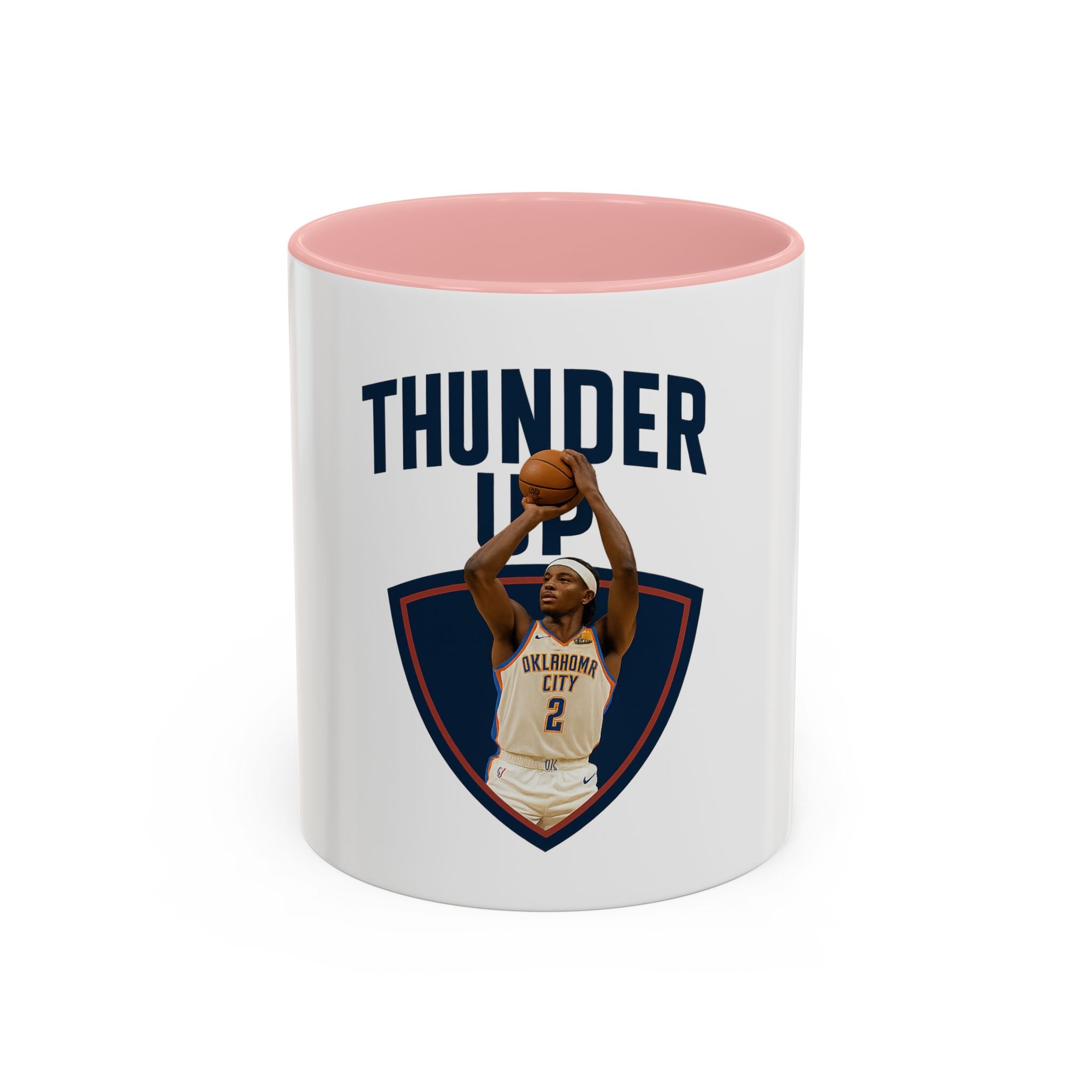 Oklahoma City Thunder Accent Coffee Mug