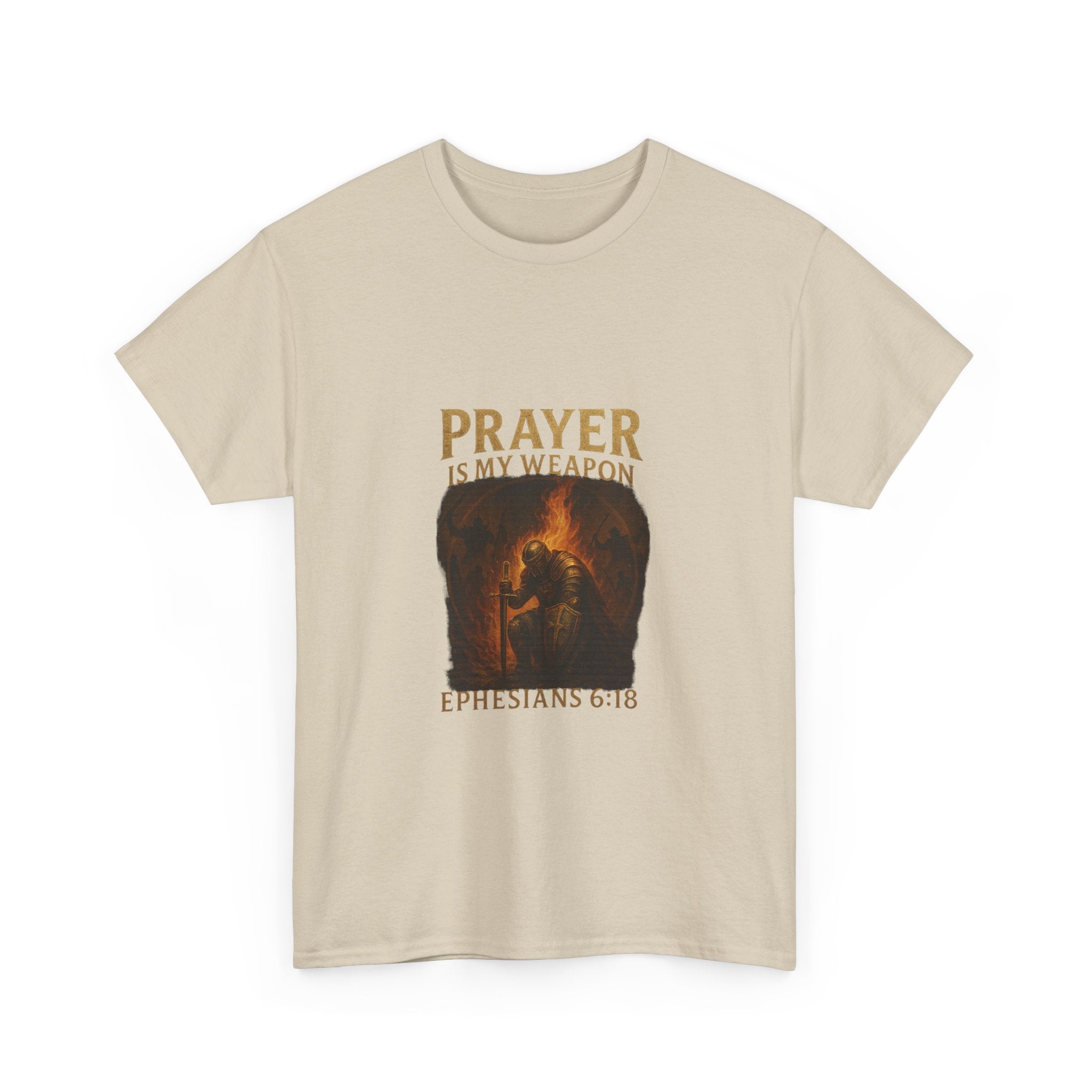 Prayer Warrior Tee, Unisex Heavy Cotton Tee