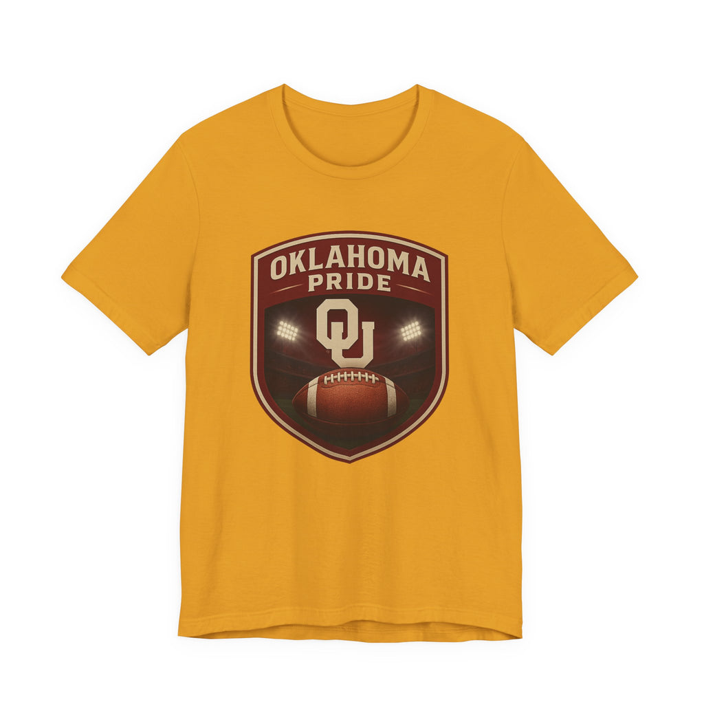 Oklahoma Pride Football Tee