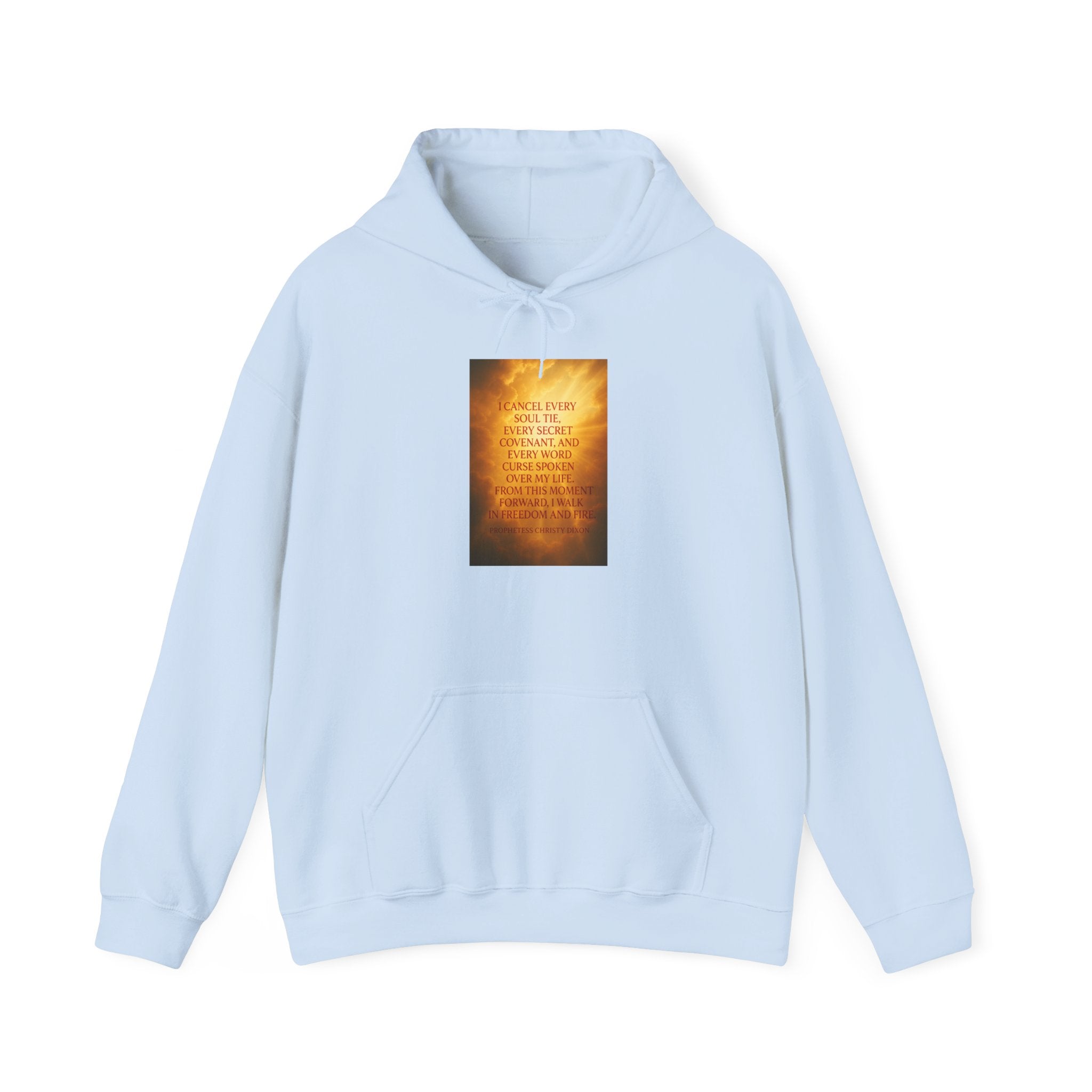 Inspirational Quote Hooded Sweatshirt