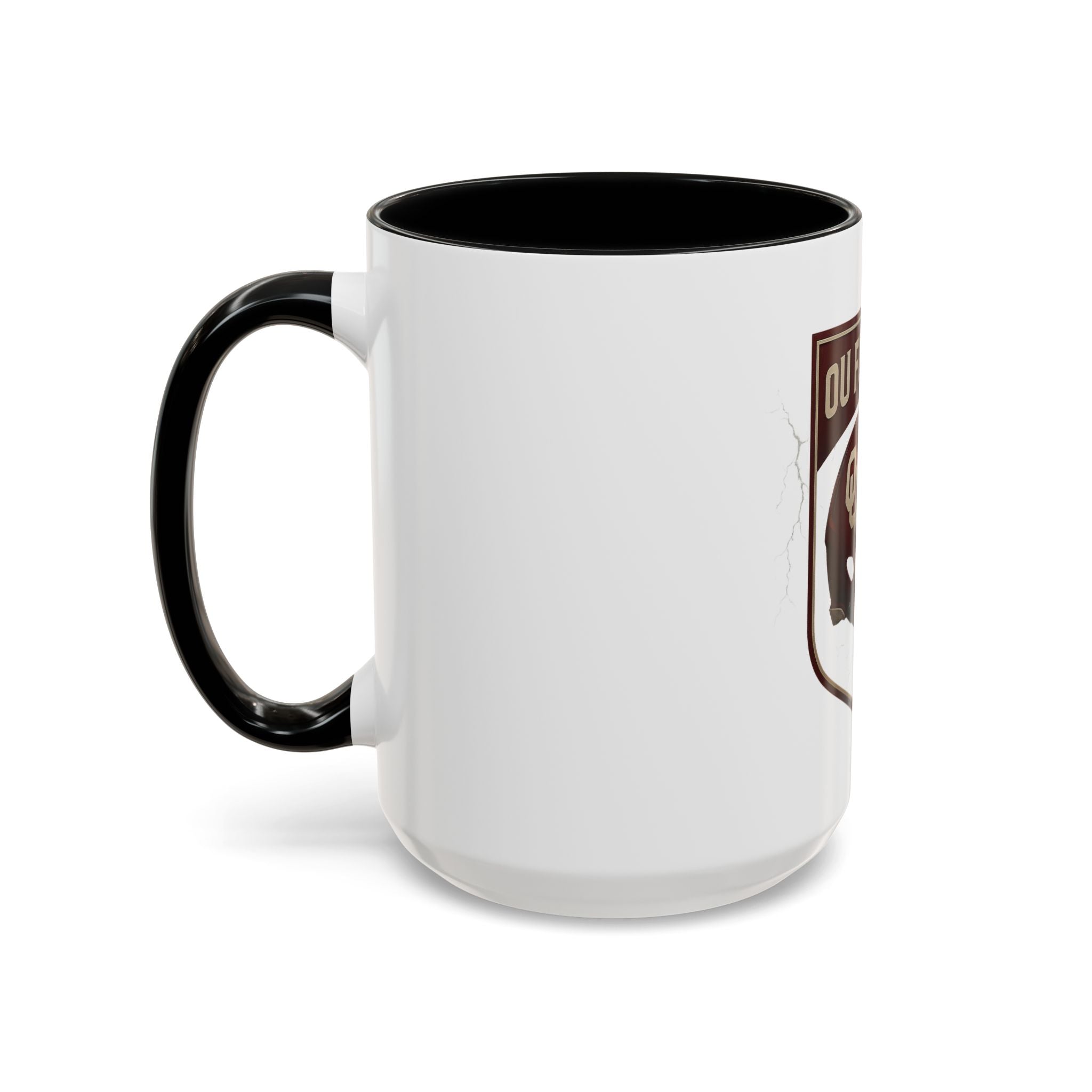 OU Football Accent Coffee Mug