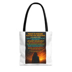 Inspirational Tote Bag, Motivational Bag