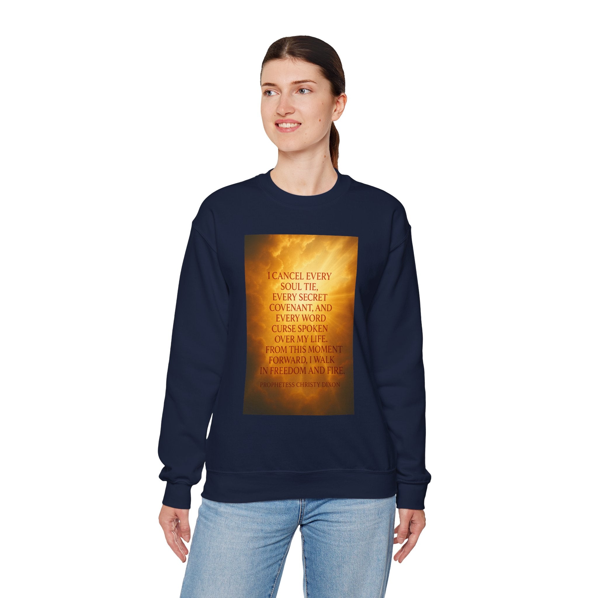 Inspirational Quote Crewneck Sweatshirt