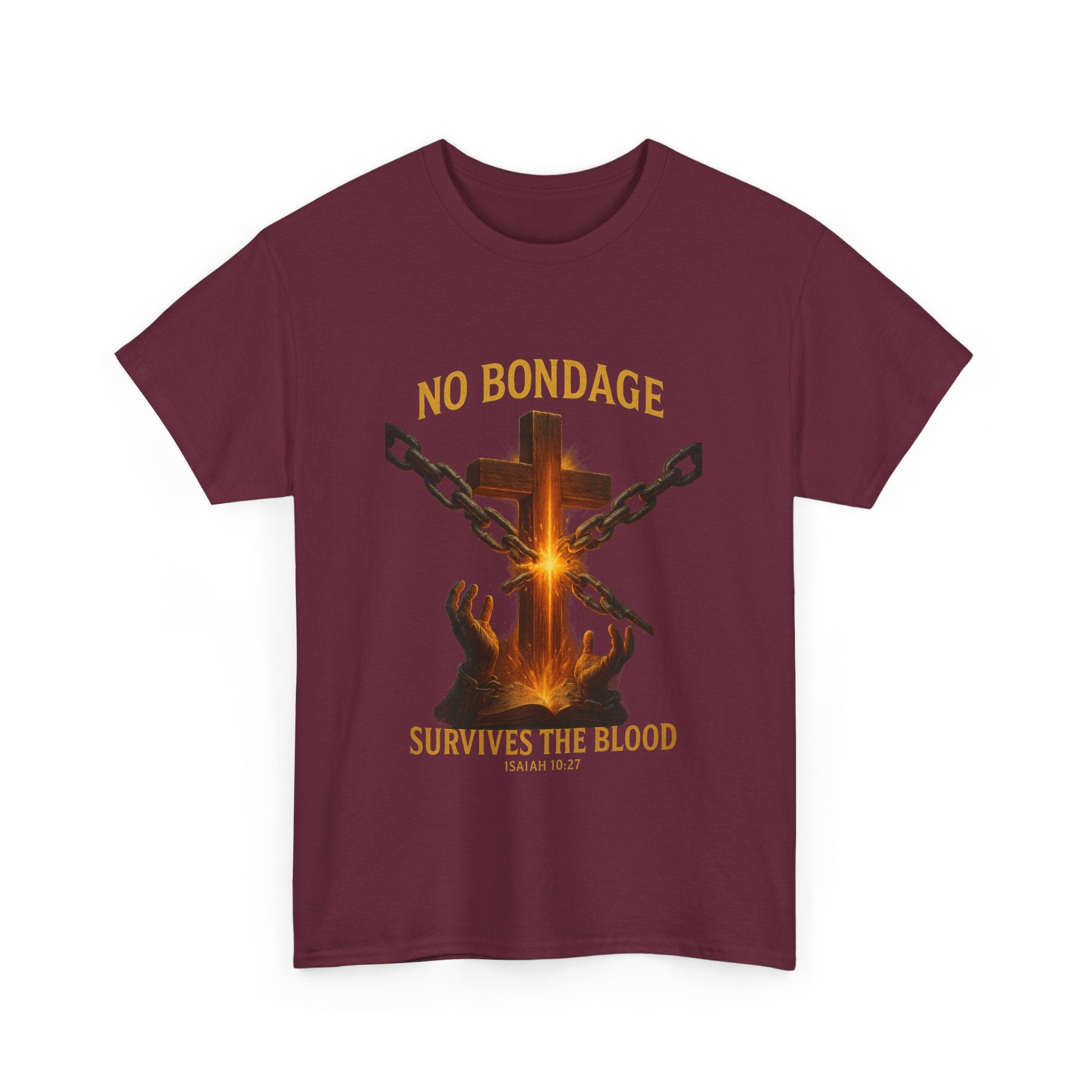 Faith-Inspired Unisex Heavy Cotton Tee