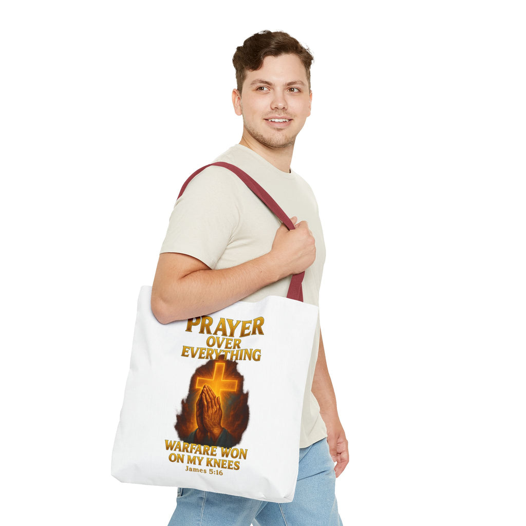 Prayer Motivational Tote Bag