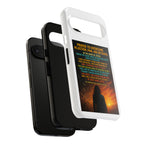 Tough Cases: Inspirational Phone Case