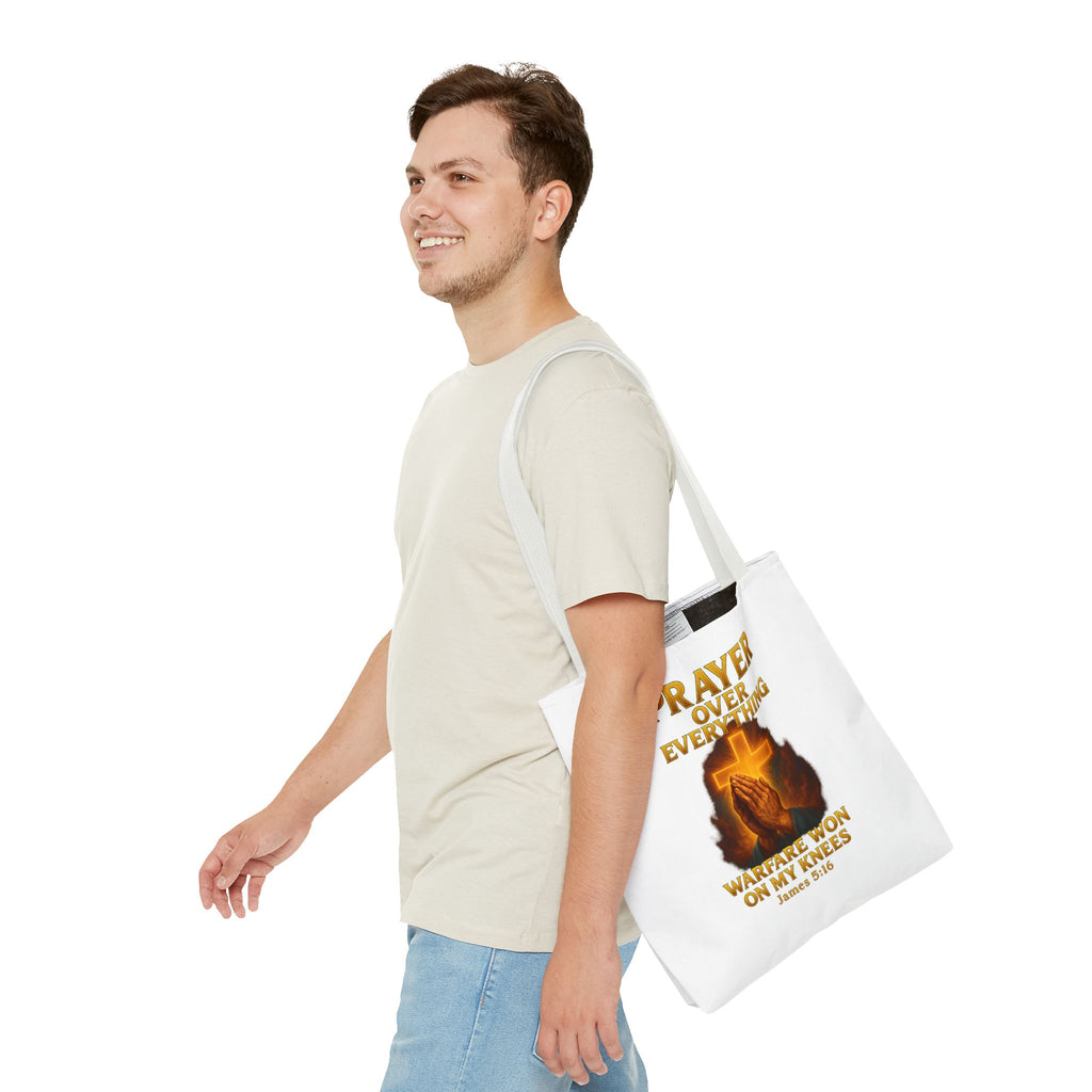 Prayer Motivational Tote Bag