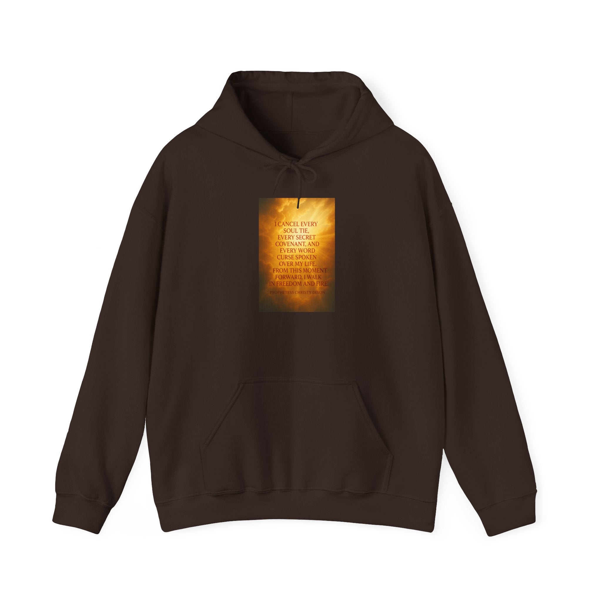 Inspirational Quote Hooded Sweatshirt
