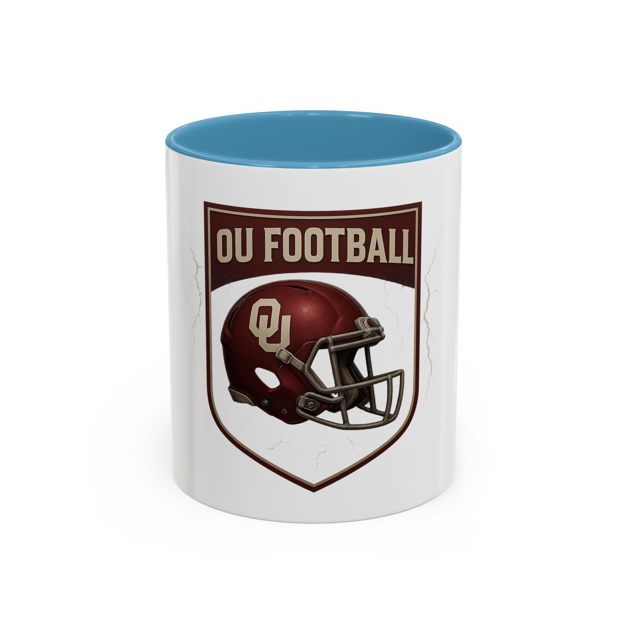 OU Football Accent Coffee Mug