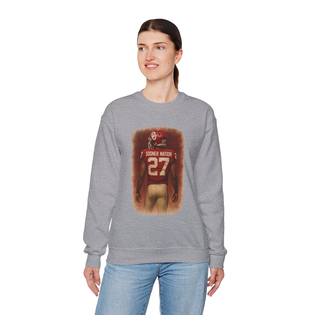 Sporty Outdoor Crewneck Sweatshirt