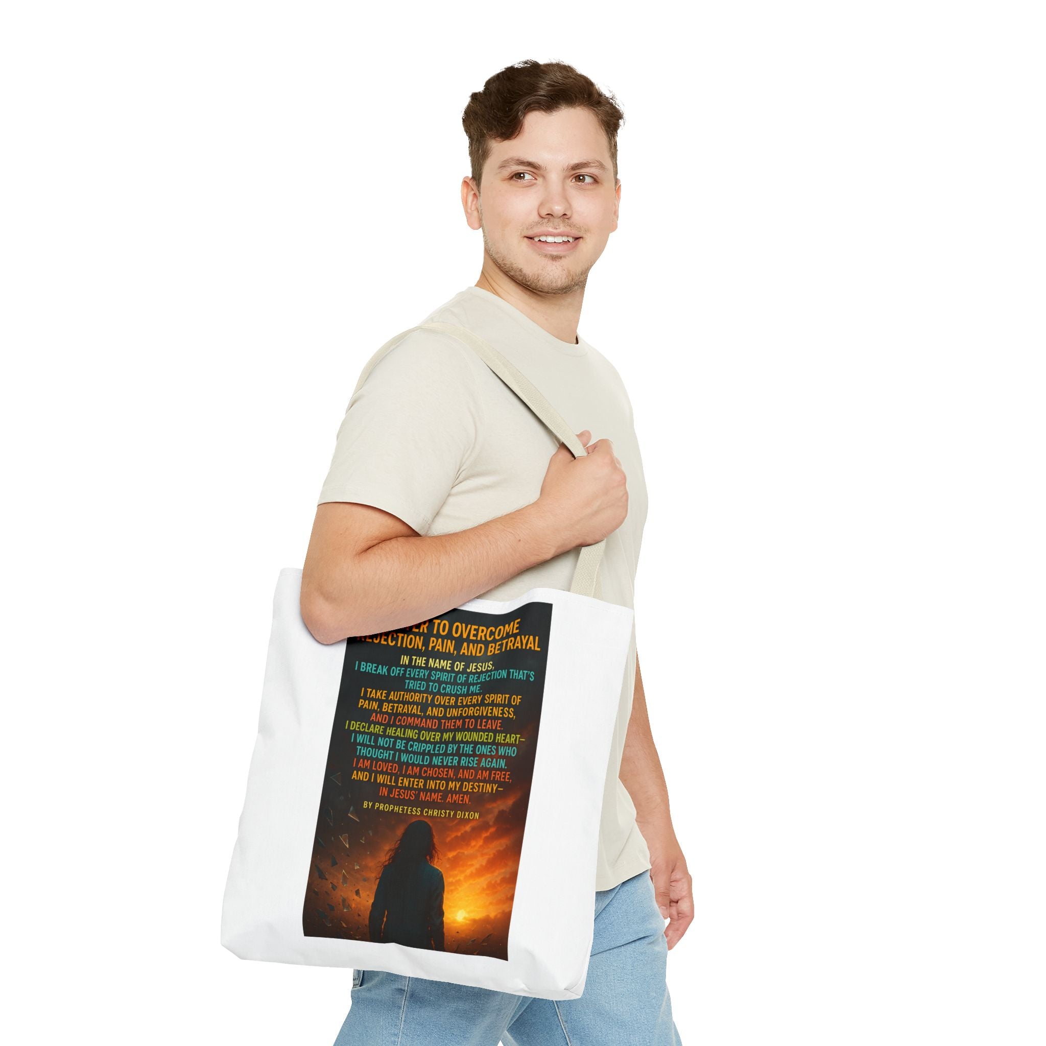 Inspirational Tote Bag, Motivational Bag