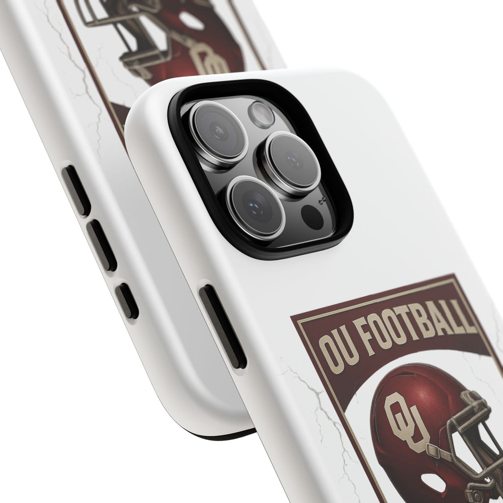 OU Football Tough Phone Case, Sports Gift