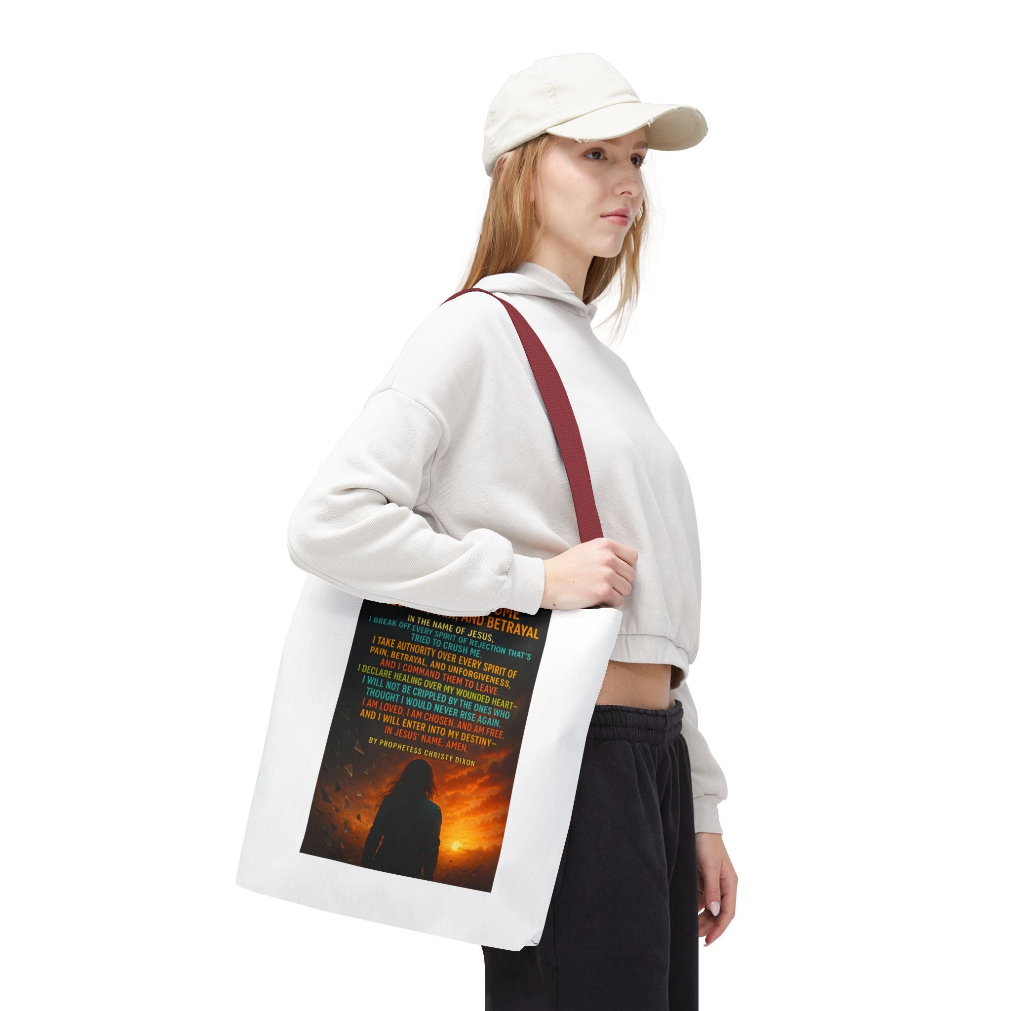 Inspirational Tote Bag, Motivational Bag