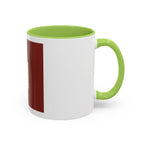 Crimson Accent Coffee Mug with OU Logo