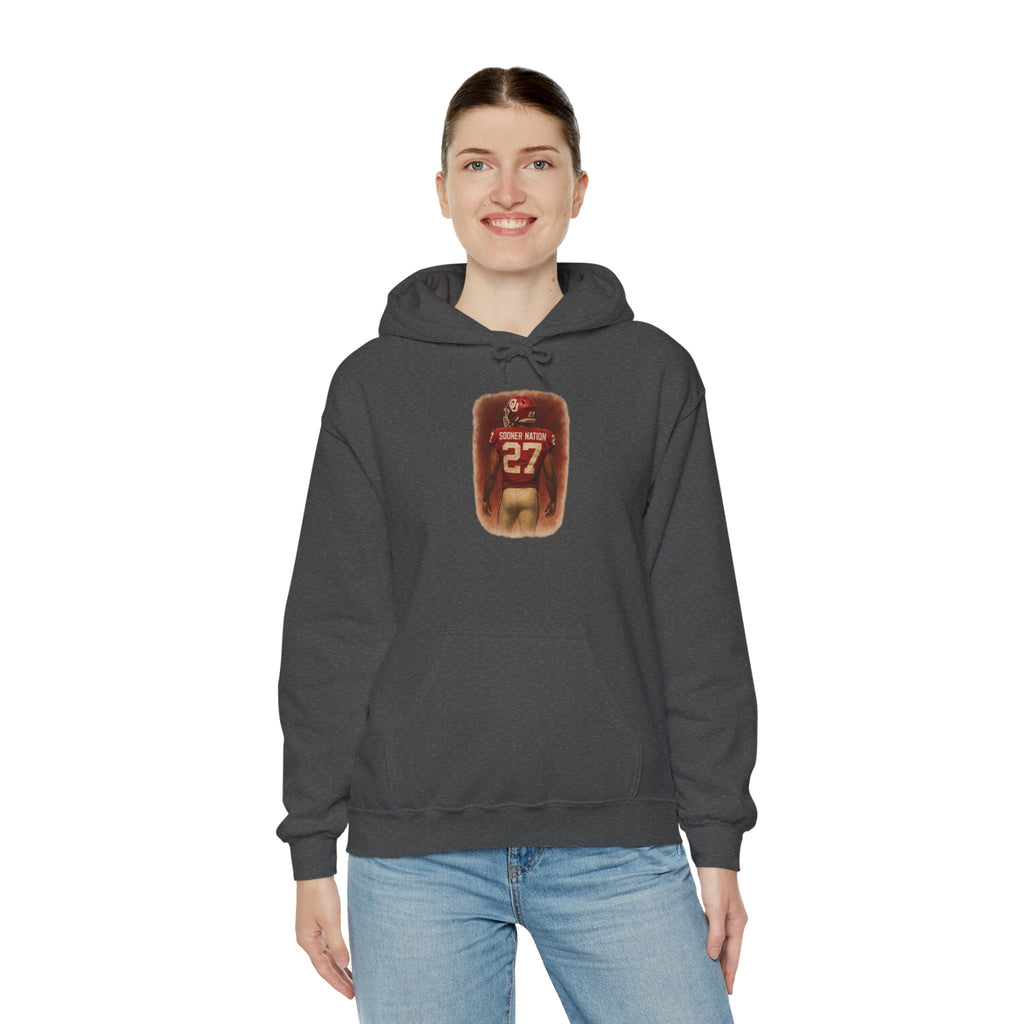 Vintage-Inspired Sports Hoodie