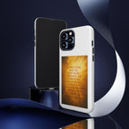Inspirational Phone Case: Walk in Freedom and Fire