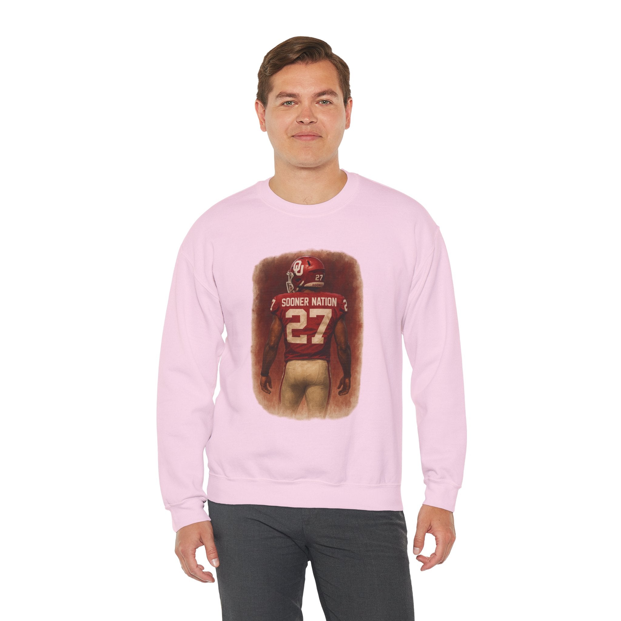Sporty Outdoor Crewneck Sweatshirt