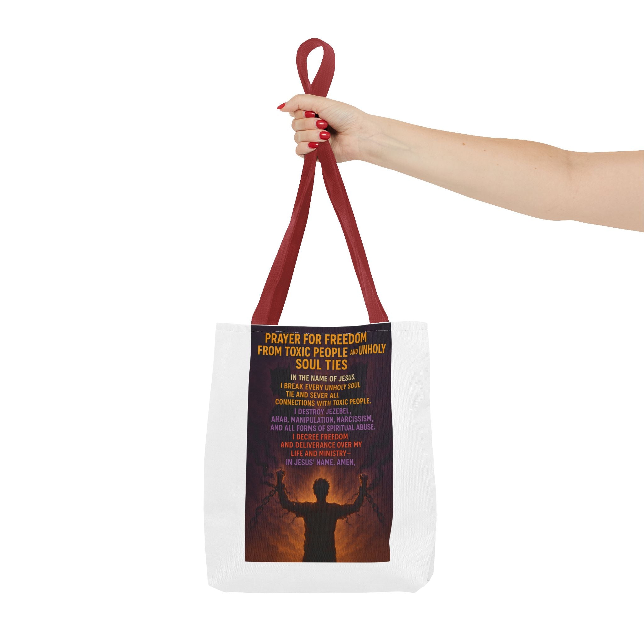 Empowering Prayer Tote Bag