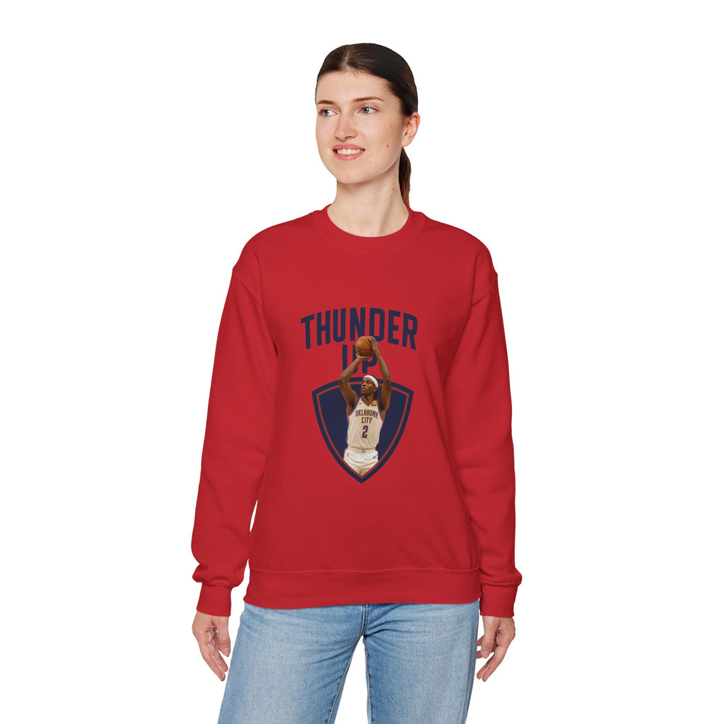 Thunder Up! Unisex Heavy Blend Crewneck Sweatshirt