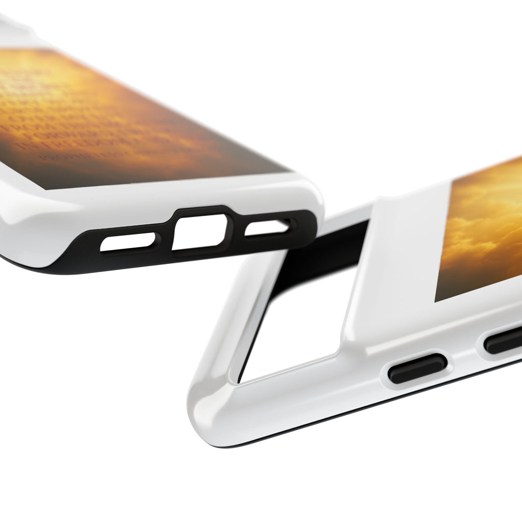 Inspirational Phone Case: Walk in Freedom and Fire