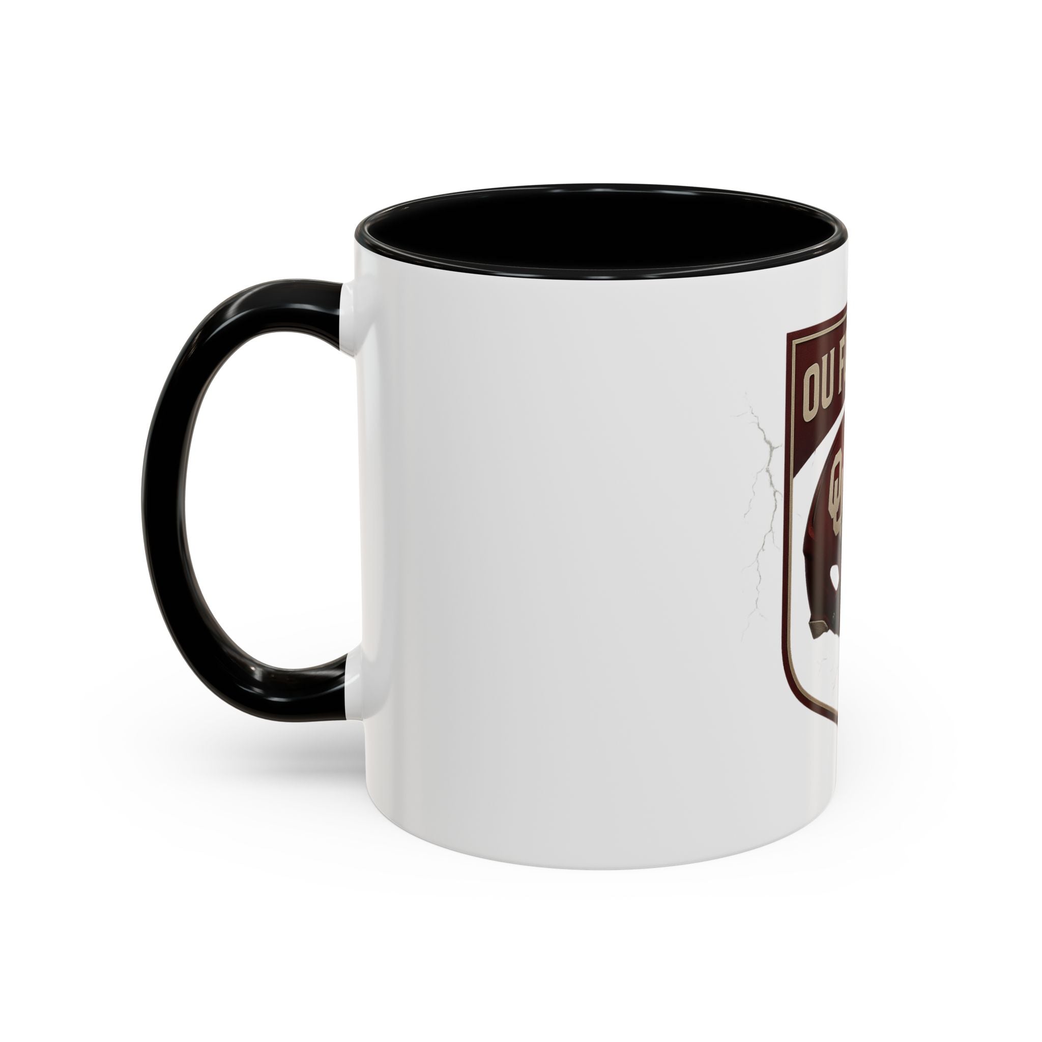 OU Football Accent Coffee Mug