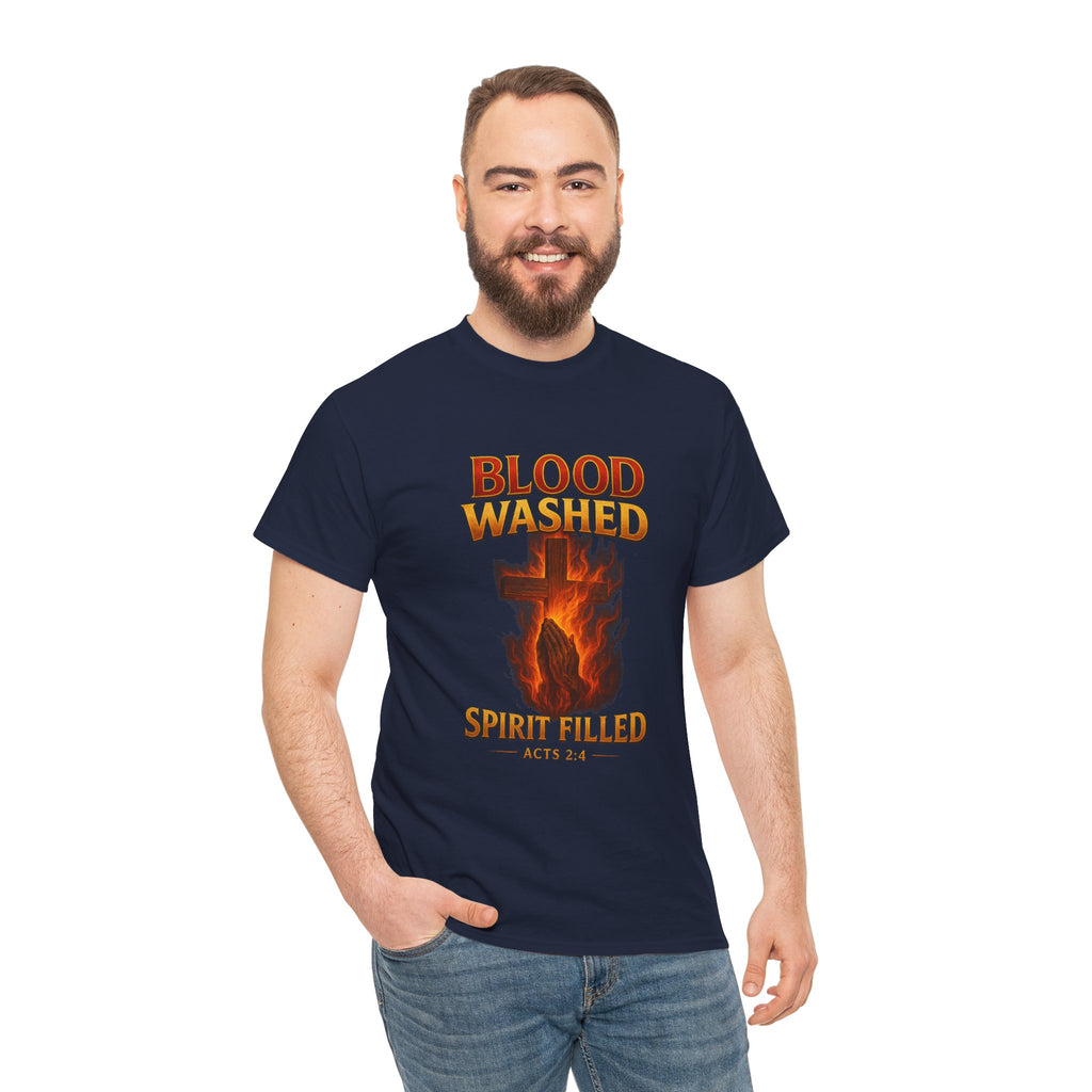 Faith-Inspired Unisex Heavy Cotton Tee