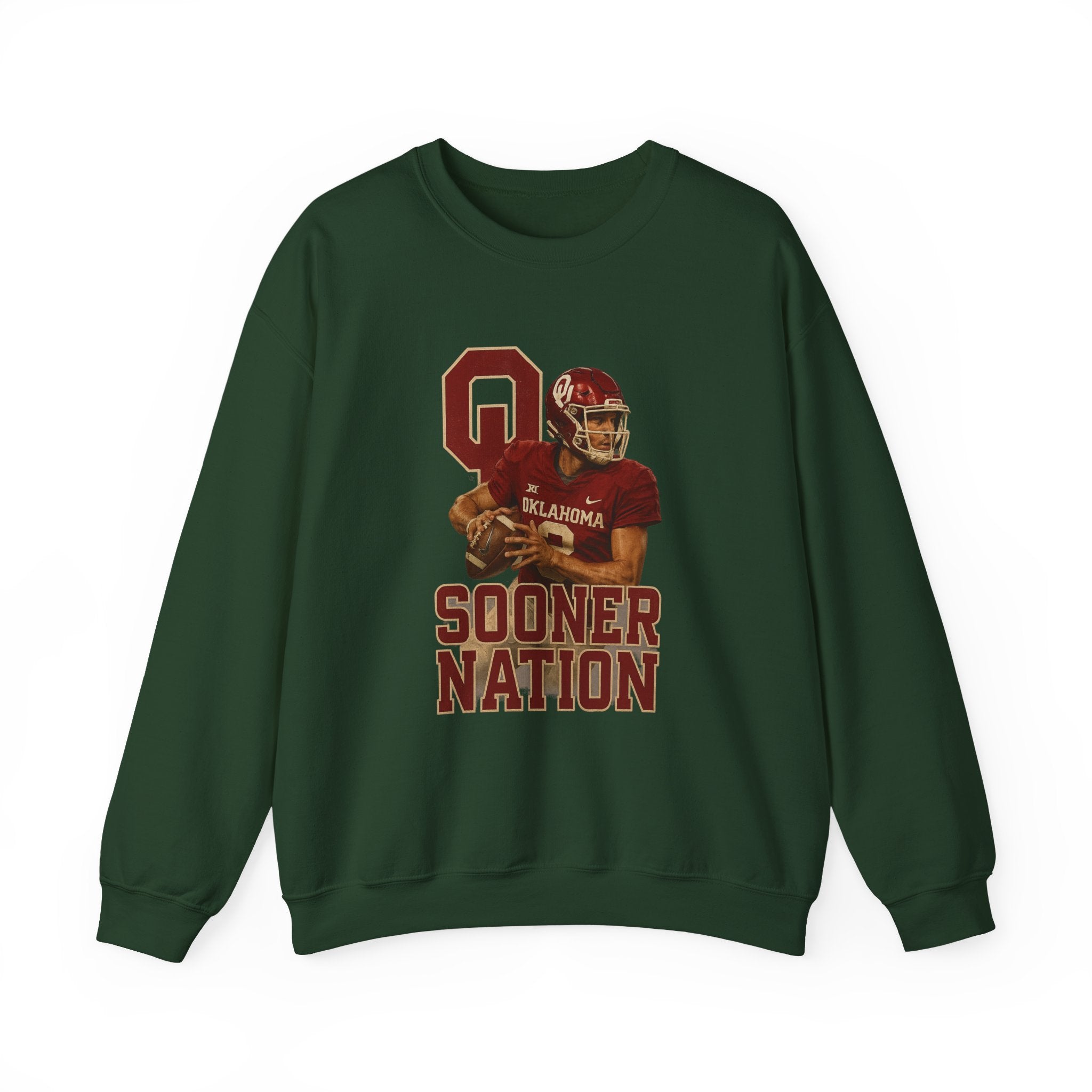 Bold Sooner Nation Crewneck Sweatshirt