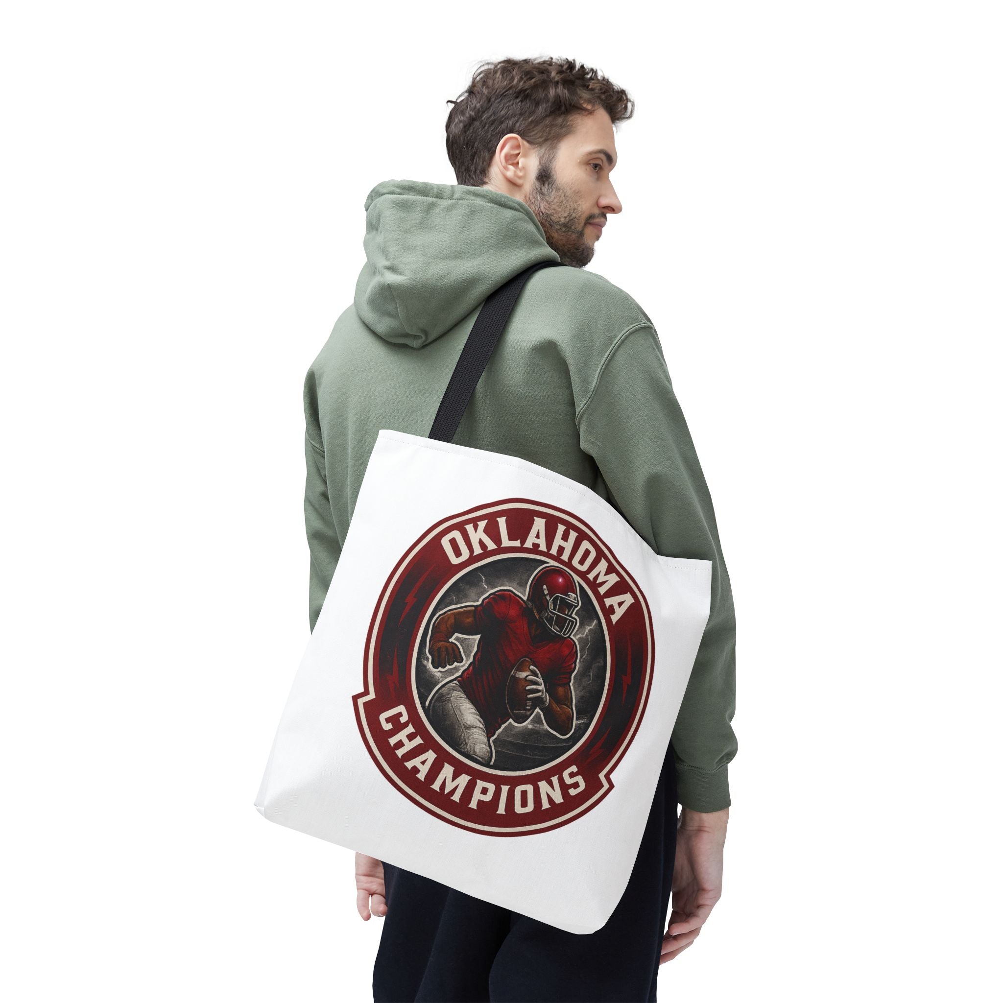 Oklahoma Champions Tote Bag, Sports Fan Tote