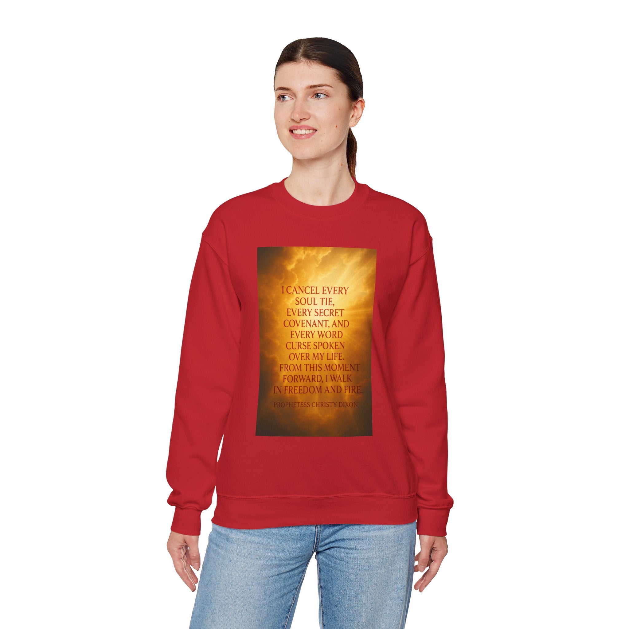 Inspirational Quote Crewneck Sweatshirt