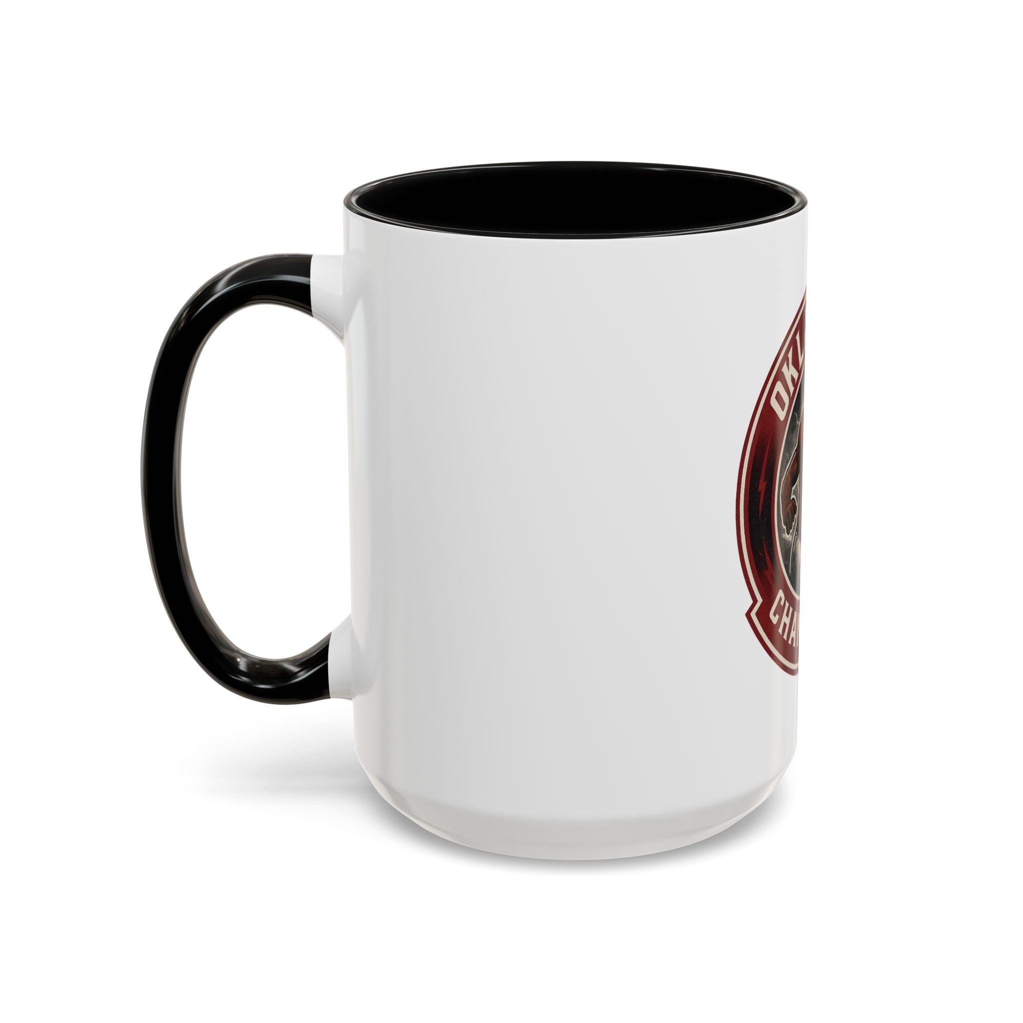 Oklahoma Champions Accent Coffee Mug