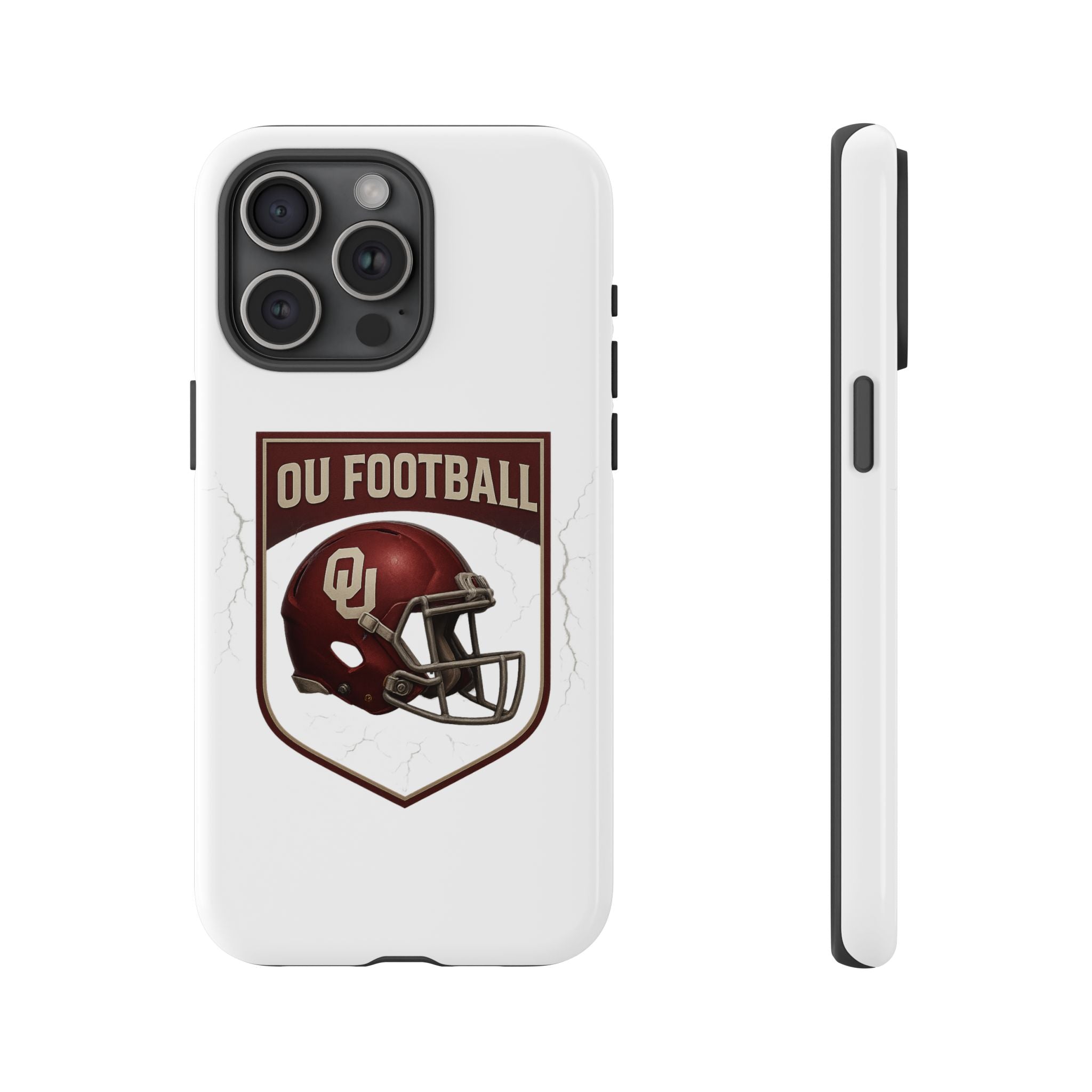 OU Football Tough Phone Case, Sports Gift