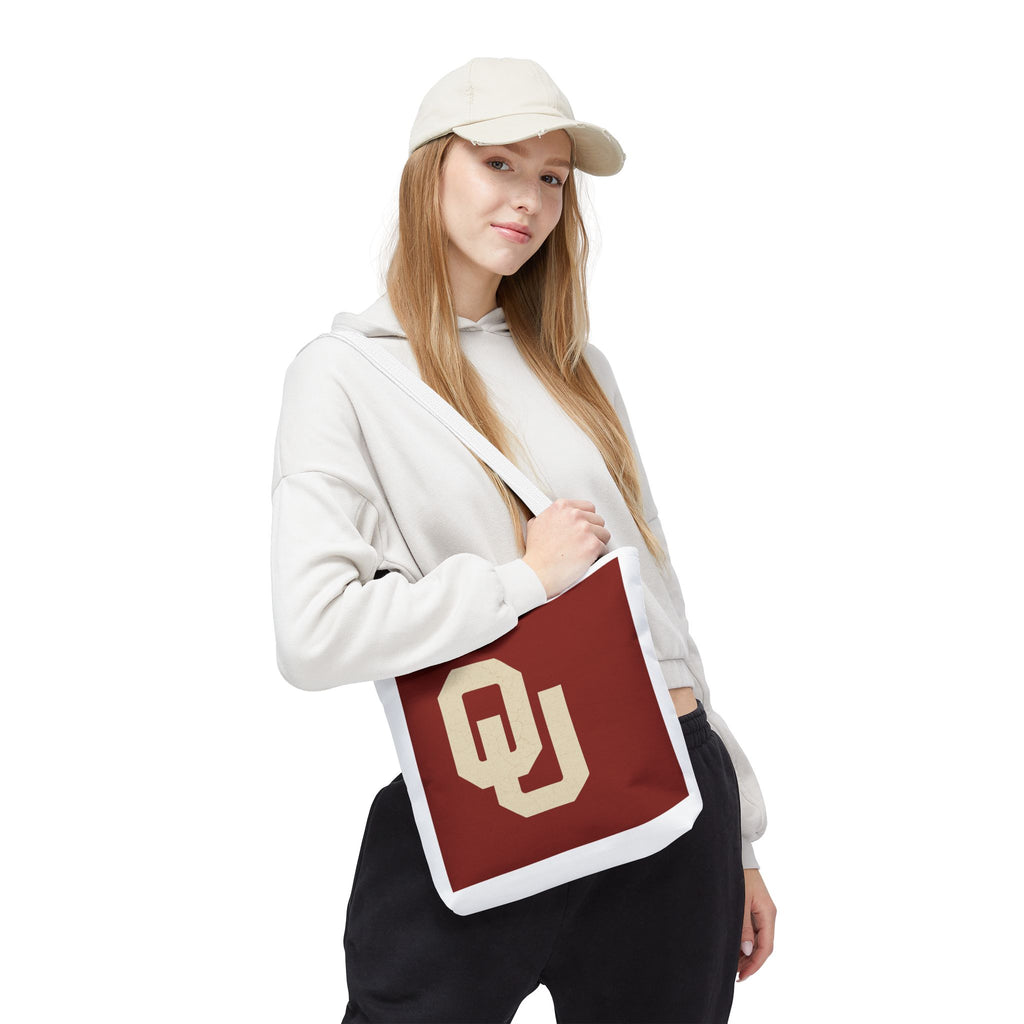 Stylish AOP Tote Bag for College Students