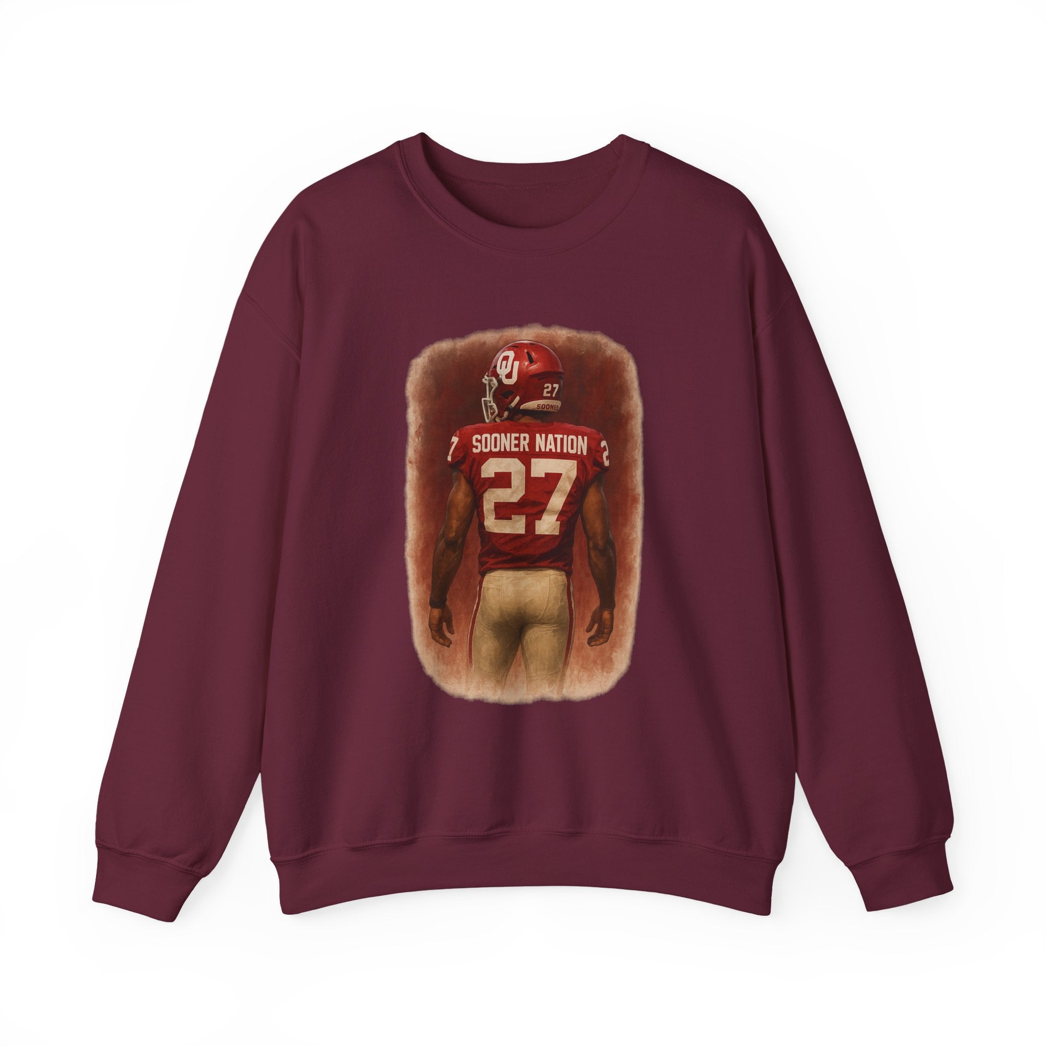 Sporty Outdoor Crewneck Sweatshirt
