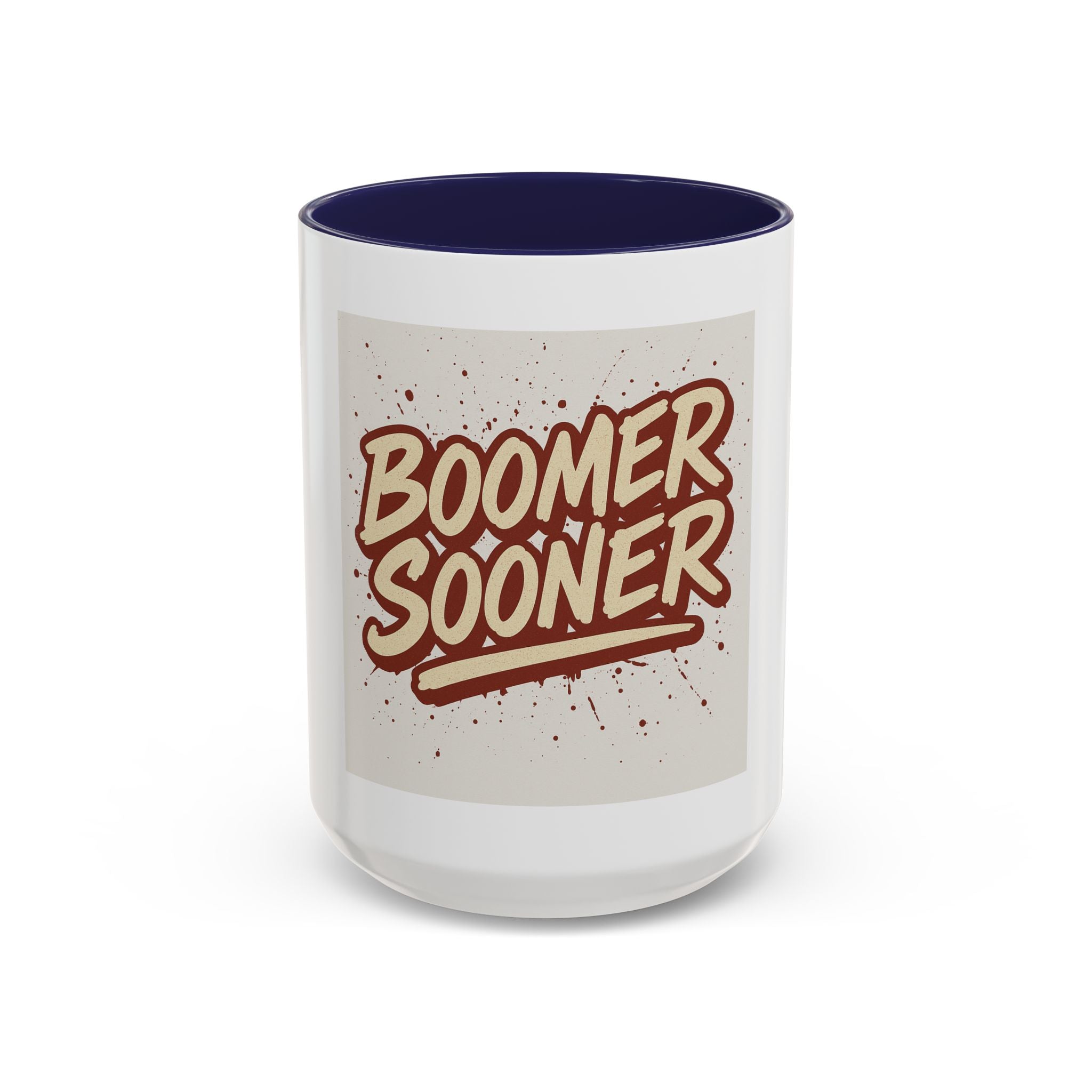 Boomer Sooner Accent Coffee Mug