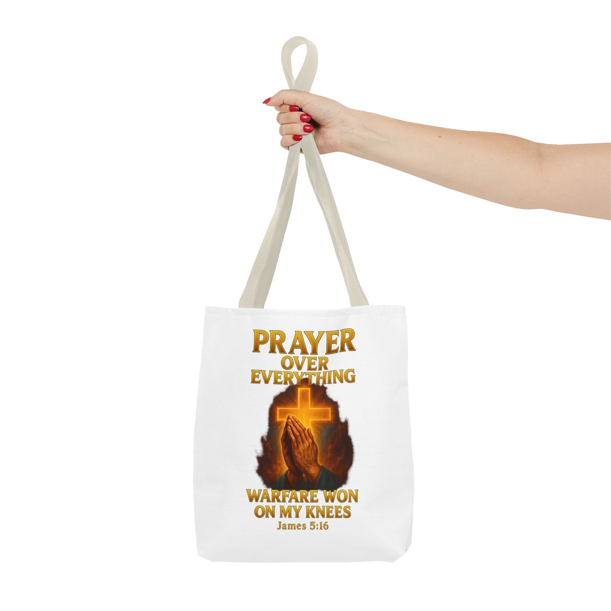 Prayer Motivational Tote Bag