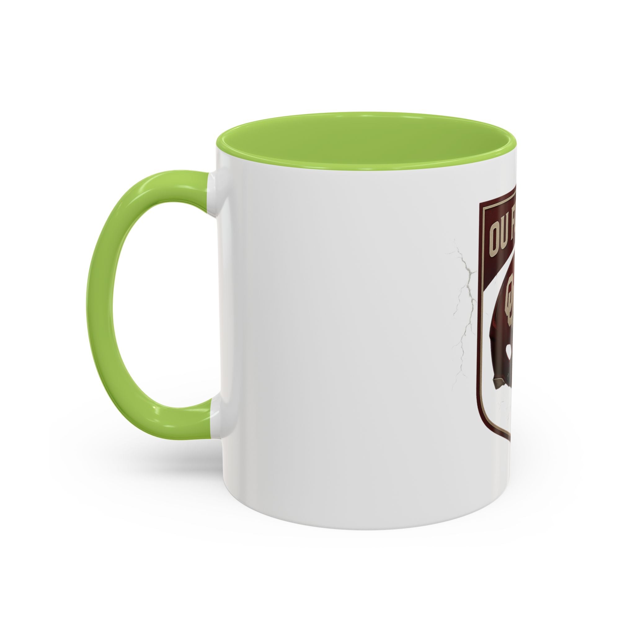OU Football Accent Coffee Mug