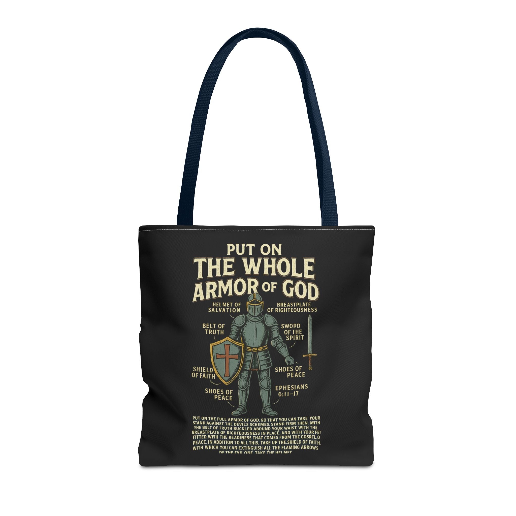 Inspirational Armor of God Tote Bag